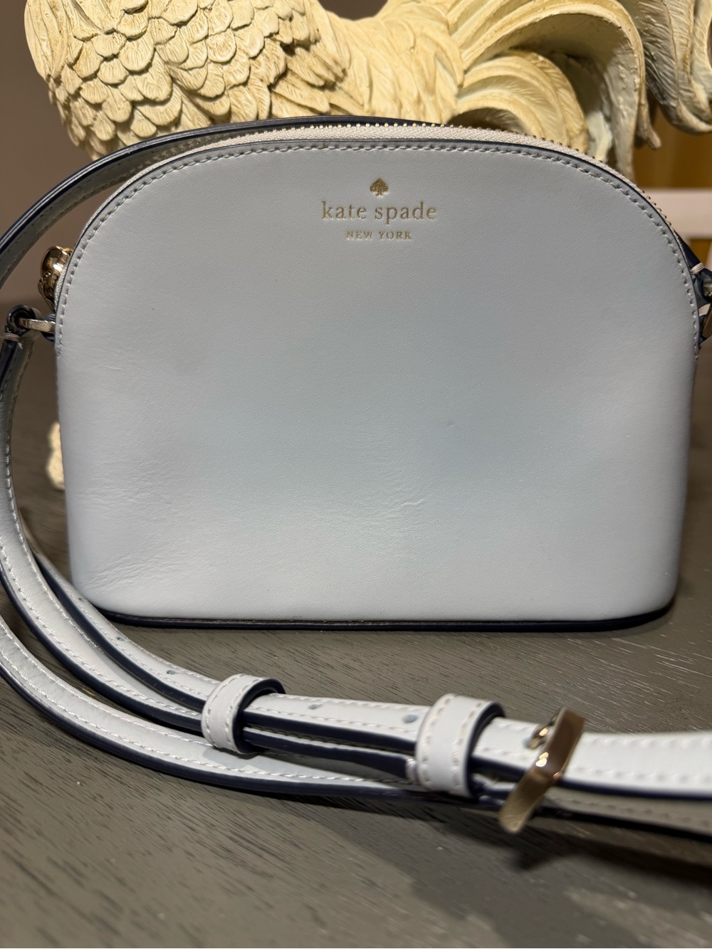 kate spade Kali small dome crossbody with gold logo